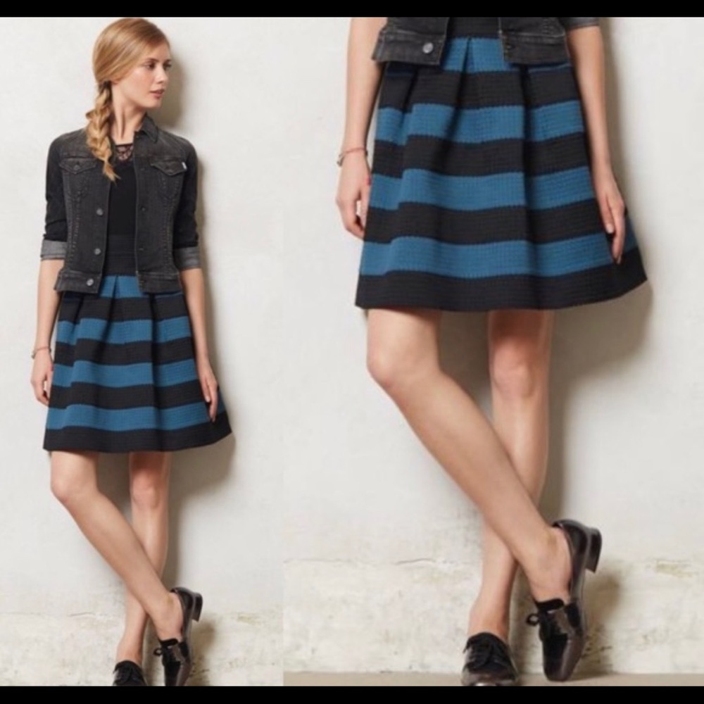 Anthropologie Girls From Savoy Medium Large Skirt